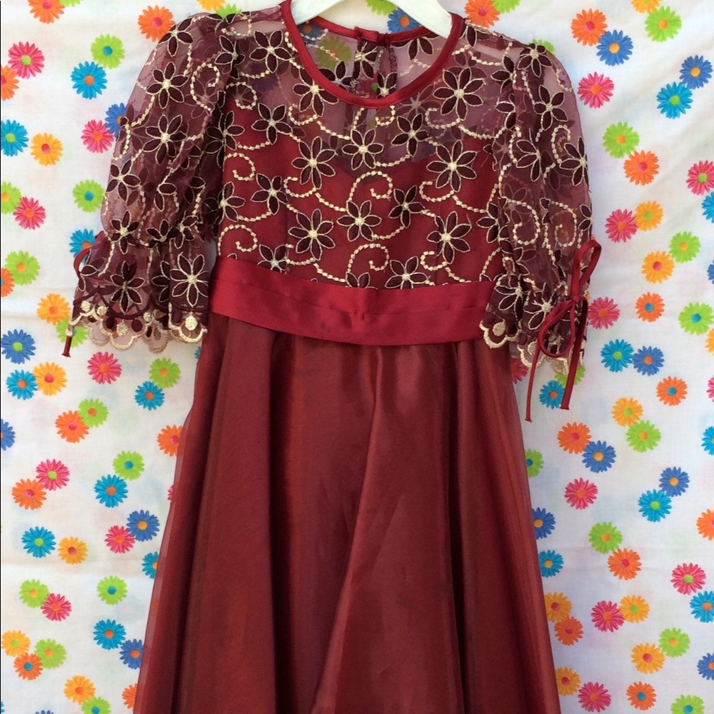Vestido de fiesta, de niña
